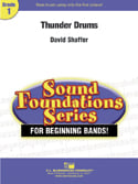Thunder Drums Concert Band sheet music cover Thumbnail